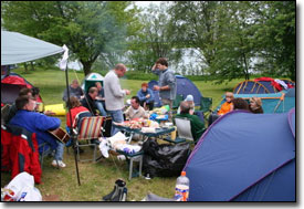 Camping at Rutland Water